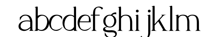 ROTEN Typeface Font LOWERCASE