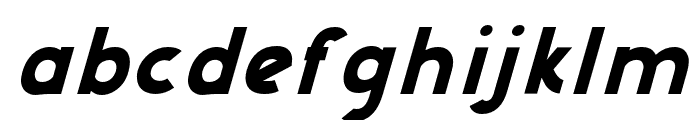 ROTHKO-RegularItalic Font LOWERCASE