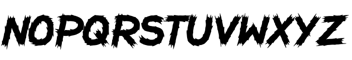 ROUGHPEN Font UPPERCASE