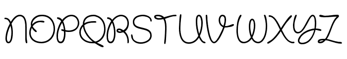 ROUNDDEAD-Regular Font LOWERCASE