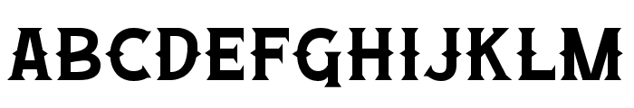 RP Florica Regular Font UPPERCASE