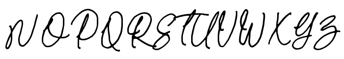 RTAuthenticBonds-Regular Font UPPERCASE