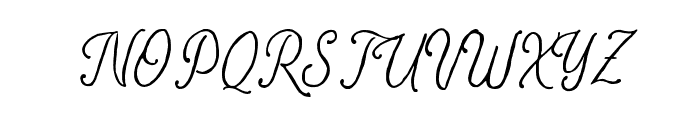 RTBrawford-Regular Font UPPERCASE