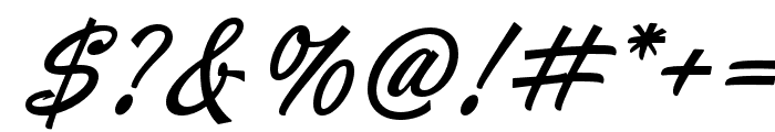 RTCOPreizton-Script Font OTHER CHARS