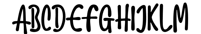 RTRosebark-Regular Font UPPERCASE