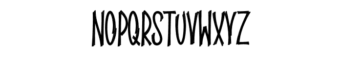 RUSKDOWN Font LOWERCASE