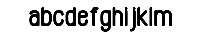 RUTHERFORD 1 Font LOWERCASE