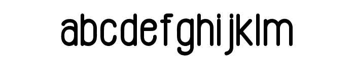 RUTHERFORD 3 Font LOWERCASE