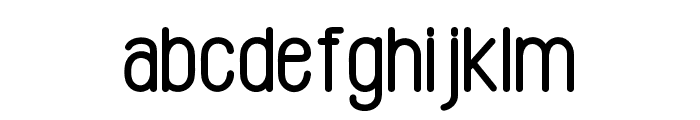 RUTHERFORD 4 Font LOWERCASE