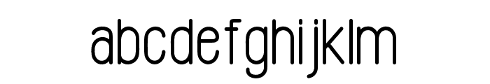 RUTHERFORD 5 Font LOWERCASE