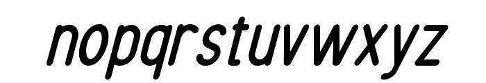 RUTHERFORD ITALIC 2 Font LOWERCASE