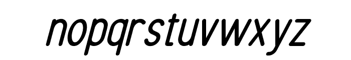 RUTHERFORD ITALIC 3 Font LOWERCASE