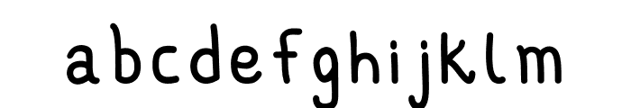 Rabbio Swash Font LOWERCASE