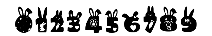 Rabbit Font Regular Font OTHER CHARS