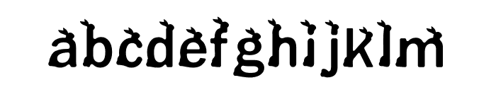 Rabbit Font Font LOWERCASE