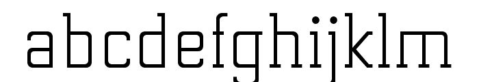 Rabbit Regular Font LOWERCASE