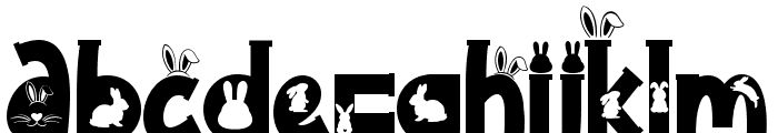 Rabeeto Easter Font LOWERCASE