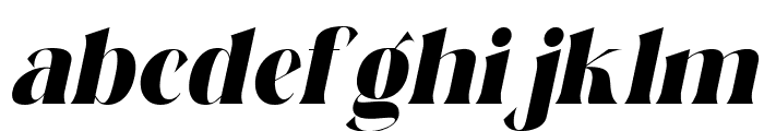 Rabert Conan Bold Italic Font LOWERCASE