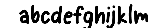 Rachel Regular Font LOWERCASE