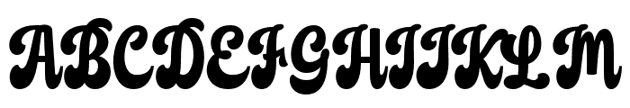 Rachert-Regular Font UPPERCASE