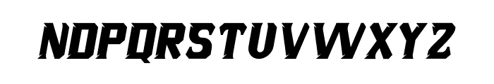 RacingCommando Font UPPERCASE