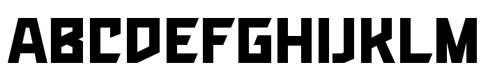 RacingRegular Font UPPERCASE