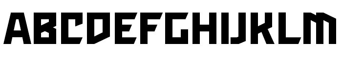 RacingRegular Font LOWERCASE