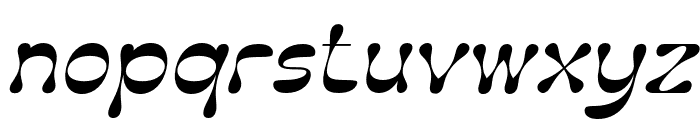 Rackind-Italic Font LOWERCASE