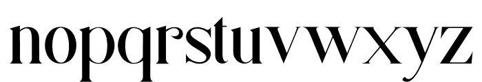 Racostane Font LOWERCASE