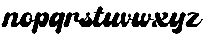 Racoste Font LOWERCASE