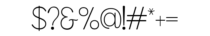 Radenes-Regular Font OTHER CHARS