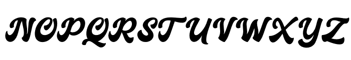 Radhesty Font UPPERCASE