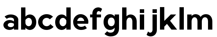 Radian Bold Font LOWERCASE