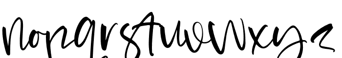 Radiant August Font LOWERCASE