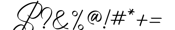 Radiantly Signature Font OTHER CHARS
