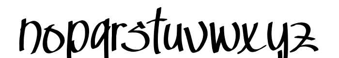 RadiesGraffitiFont-Regular Font LOWERCASE