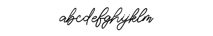 Radithya Font LOWERCASE