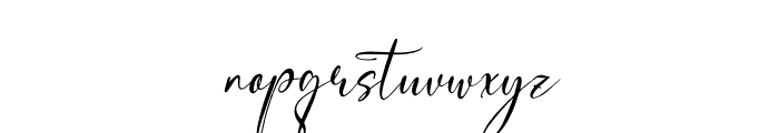 Raeylisse Italic Font LOWERCASE