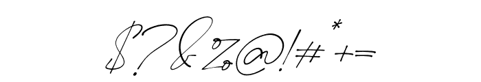 Rafaela Grante Italic Font OTHER CHARS