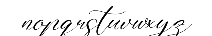 Rafaela Salitha Italic Font LOWERCASE