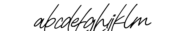 Rafaella Signature Italic Font LOWERCASE