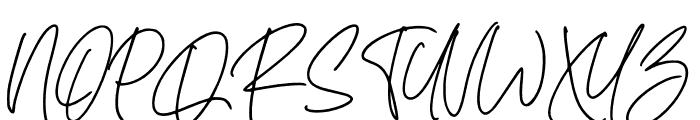 Rafaella Signature Font UPPERCASE