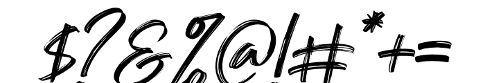 Rafaesty Wigera Italic Font OTHER CHARS