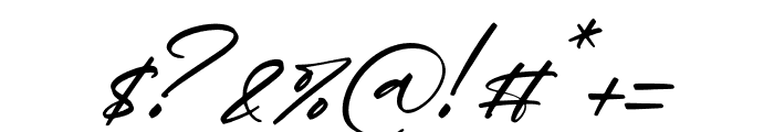 Rafferty Italic Font OTHER CHARS