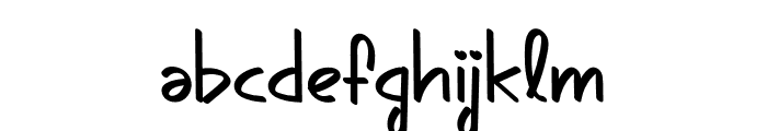 Raffi Font LOWERCASE