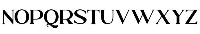Raffin Regular Font UPPERCASE