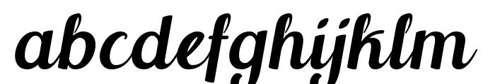 Raffina Italic Font LOWERCASE