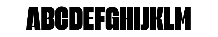 Rafigen-Regular Font UPPERCASE