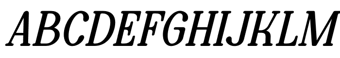 Rafikae Italic Font UPPERCASE