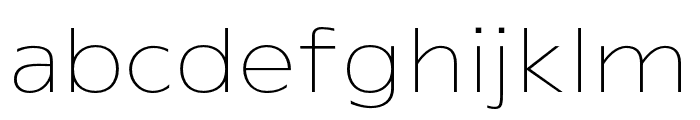 Rafine-Thin Font LOWERCASE